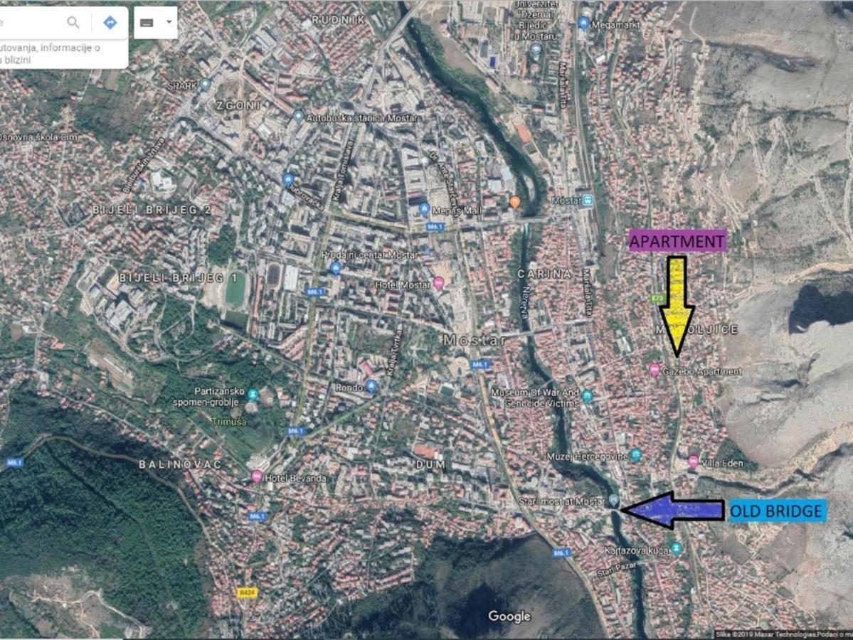 Apartman Seno Mostar Ngoại thất bức ảnh